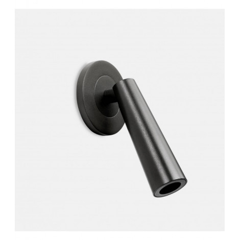 Applique avec liseuse Gamma Aluminium Gris|Appliques murales|Luminaire Center