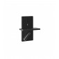 Applique avec liseuse Elamp Aluminium Noir|Appliques murales|Luminaire Center