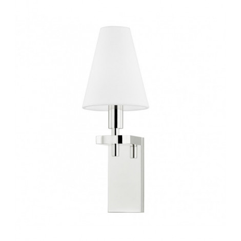 Applique murale Dooley Acier Nickel poli 1 ampoule 32,4cm|Appliques murales|Luminaire Center