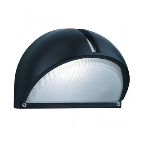 Applique murale Led Outdoor Aluminium Noir 1 ampoule 15,4cm|Appliques murales|Luminaire Center