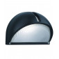 Applique murale Led Outdoor Aluminium Noir 1 ampoule 15,4cm|Appliques murales|Luminaire Center