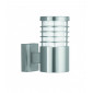 Applique moderne Louvre Argent satiné 1 ampoule 20cm|Appliques murales|Luminaire Center