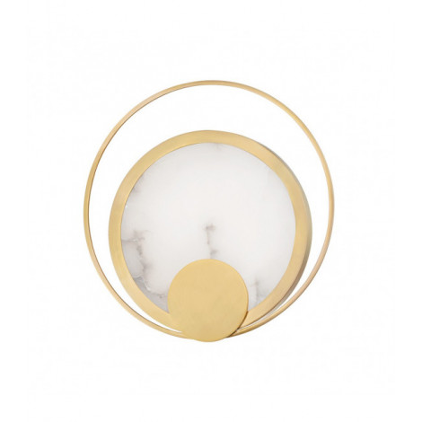 Applique LED intégré Coil Laiton Laiton 1 ampoule 32,4cm|Appliques murales|Luminaire Center