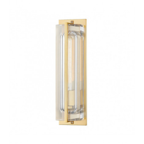 Applique murale Hawkins Acier Laiton 1 ampoule 42,6cm|Appliques murales|Luminaire Center