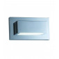 Applique murale Wall Polycarbonate Chrome 2 ampoules 7cm|Appliques murales|Luminaire Center