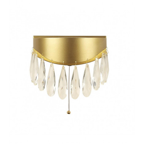 Applique design Jewel Verre,acier inoxydable,acier doux Doré|Appliques murales|Luminaire Center