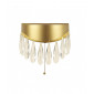 Applique design Jewel Verre,acier inoxydable,acier doux Doré|Appliques murales|Luminaire Center