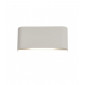 Applique murale Match Box Aluminium,fer blanc 2 ampoules 8cm|Appliques murales|Luminaire Center