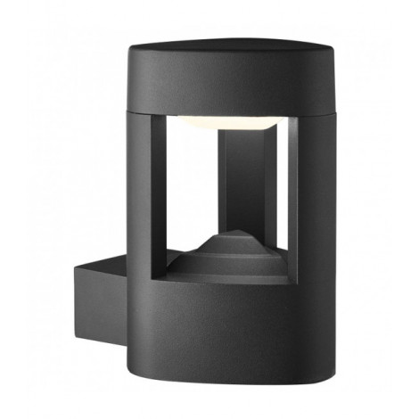 Applique moderne Michigan Gris 1 ampoule 20cm|Appliques murales|Luminaire Center