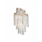Applique design Mont Fer artisanal Feuille moderne 3 ampoules 47,6cm|Appliques murales|Luminaire Center