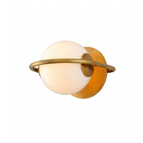 Applique murale Everley Laiton massif Laiton vintage 1 ampoule 15,2cm|Appliques murales|Luminaire Center