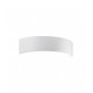 Applique en plâtre Arco blanc 1 ampoule 10cm|Appliques murales|Luminaire Center
