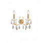 Applique murale Victoria 24 carats d'or 2 ampoules 20cm|Appliques murales|Luminaire Center