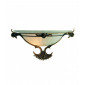 Applique murale Wall Verre Scavo Laiton antique 1 ampoule 17cm|Appliques murales|Luminaire Center