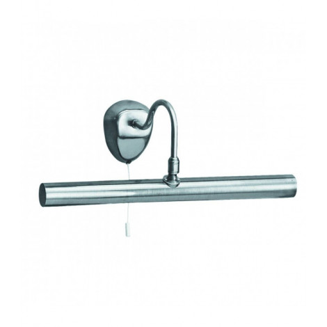 Applique à tableau Picture Lights Métal Argent satiné 2 ampoules 13cm|Appliques murales|Luminaire Center