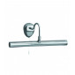 Applique à tableau Picture Lights Métal Argent satiné 2 ampoules 13cm|Appliques murales|Luminaire Center
