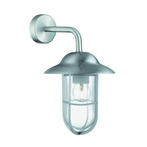 Applique murale Genoa Acier inoxydable 1 ampoule 31cm|Appliques murales|Luminaire Center