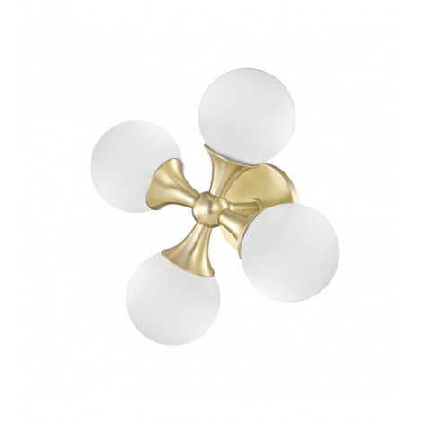 Applique murale Astoria Laiton Laiton 4 ampoules 35,6cm|Appliques murales|Luminaire Center