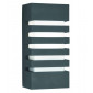 Applique murale Led Outdoor Gris 1 ampoule 25cm|Appliques murales|Luminaire Center