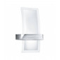 Applique LED intégré Wall Verre Chrome 1 ampoule 30cm|Appliques murales|Luminaire Center