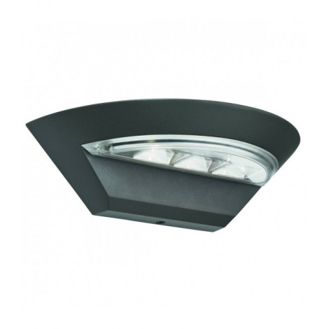 Applique moderne Led Outdoor Gris 1 ampoule 7cm|Appliques murales|Luminaire Center