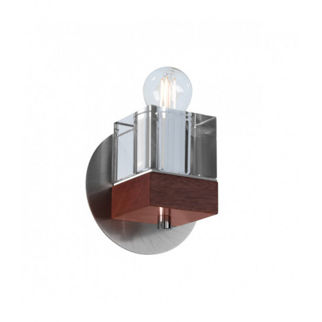 Applique murale Riviera 1 ampoule Acajou|Appliques murales|Luminaire Center