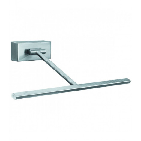 Applique à tableau Led Picture Argent satiné 7 ampoules 16cm|Appliques murales|Luminaire Center