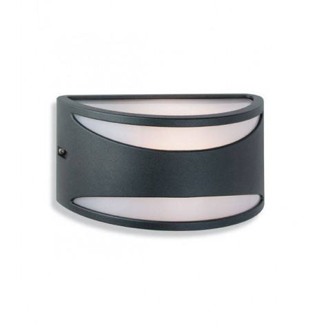 Applique murale Meridian Noir 1 ampoule 25cm|Appliques murales|Luminaire Center