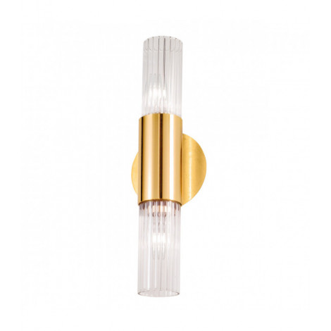 Applique murale Giro Feuille d'or 2 ampoules 36cm|Appliques murales|Luminaire Center