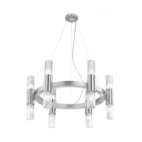 Applique murale Giro 12 ampoules Feuille d'argent|Appliques murales|Luminaire Center