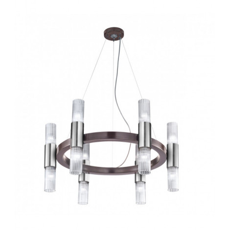 Applique murale Giro 12 ampoules Brun brossé|Appliques murales|Luminaire Center