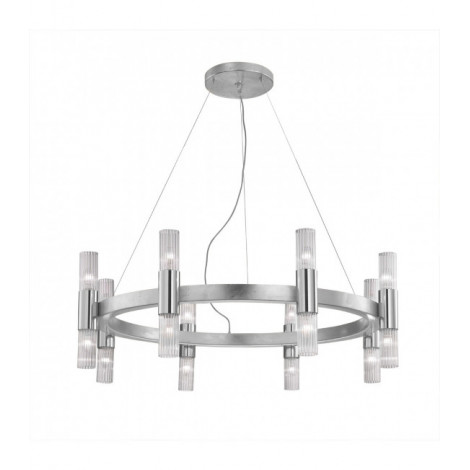Applique murale Giro 16 ampoules Feuille d'argent|Appliques murales|Luminaire Center