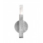 Applique murale Spigolo Feuille d'argent 1 ampoule 29,5cm|Appliques murales|Luminaire Center