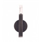 Applique murale Spigolo Brun brossé 1 ampoule 29,5cm|Appliques murales|Luminaire Center
