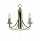 Applique murale Maypole Laiton antique 2 ampoules 31cm|Appliques murales|Luminaire Center