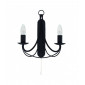 Applique murale Maypole Noir 2 ampoules 31cm|Appliques murales|Luminaire Center