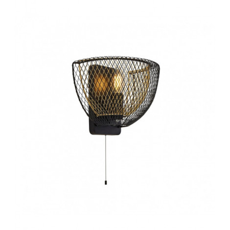 Applique murale Honeycomb Acier Or 1 ampoule 17cm|Appliques murales|Luminaire Center