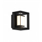 Applique murale Chaplin Acier Noir 1 ampoule 10cm|Appliques murales|Luminaire Center
