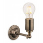 Applique murale Indy Laiton antique 1 ampoule 14cm|Appliques murales|Luminaire Center