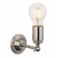 Applique murale Indy Acier brossé 1 ampoule 14cm|Appliques murales|Luminaire Center