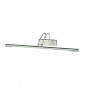 Applique à tableau Led Picture Argent satiné 1 ampoule 12cm|Appliques murales|Luminaire Center