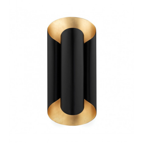 Applique murale Banks Acier Or noir 2 ampoules 42,6cm|Appliques murales|Luminaire Center