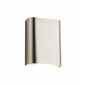 Applique murale Led Wall 2 ampoules Aluminium Argent satiné|Appliques murales|Luminaire Center
