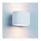 Applique murale Gypsum Plâtre Pouvant être peint 1 ampoule 12cm|Appliques murales|Luminaire Center