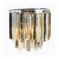 Applique design Clarissa Chrome 2 ampoules 28cm|Appliques murales|Luminaire Center