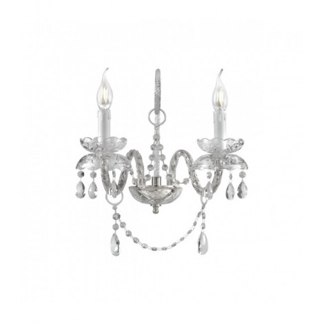 Applique murale Amaro Chrome 2 ampoules 41cm|Appliques murales|Luminaire Center