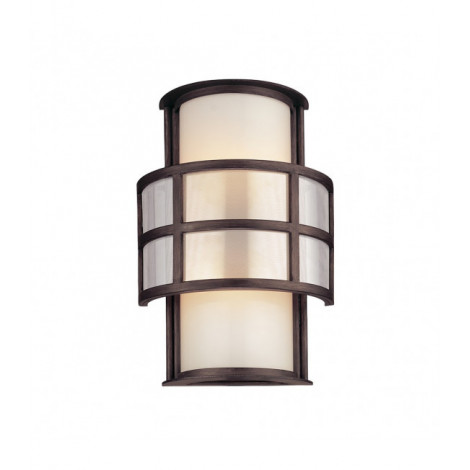 Applique murale Discus Fer à main Graphite 2 ampoules 35,6cm|Appliques murales|Luminaire Center