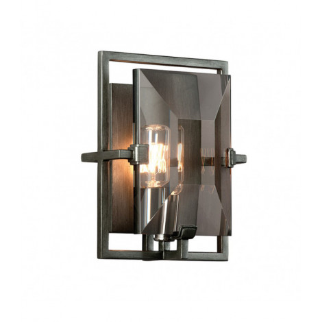 Applique murale Prism Graphite 1 ampoule 22,9cm|Appliques murales|Luminaire Center