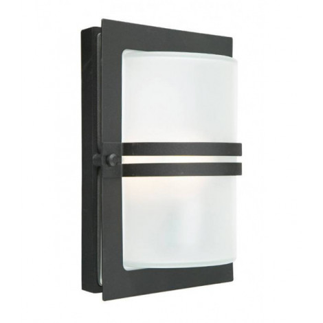 Applique moderne Basel Noir 1 ampoule 31cm|Appliques murales|Luminaire Center