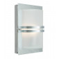 Applique murale Basel Galvanisé 1 ampoule 31cm|Appliques murales|Luminaire Center